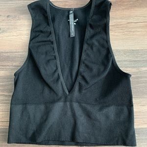 UO Out From Under Hailey Seamless Plunging Bra Top